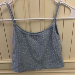 brandy melville floral tank!